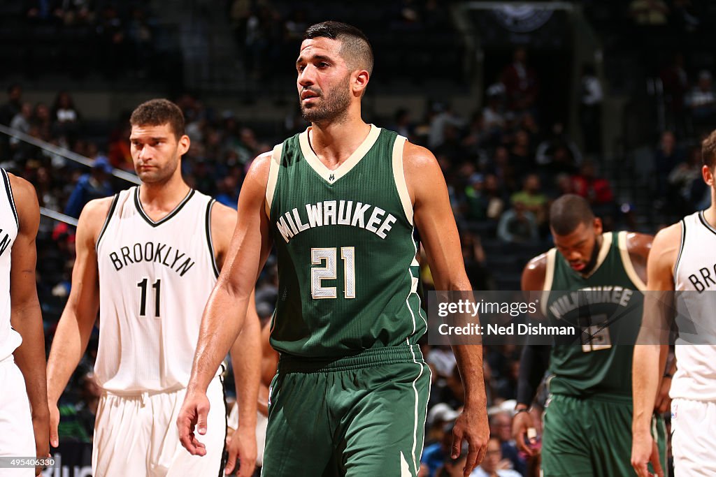 Milwaukee Bucks v Brooklyn Nets