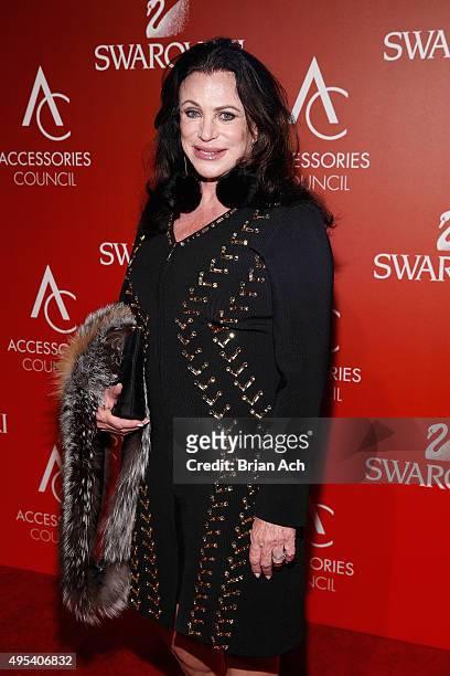 Designer Adrienne Landau attends 19th Annual Accessories Council ACE Awards on November 2, 2015 in New York City.