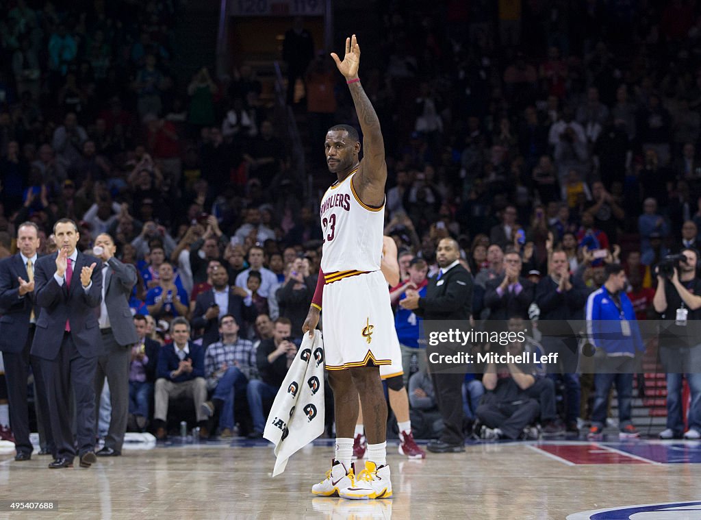 Cleveland Cavaliers v Philadelphia 76ers