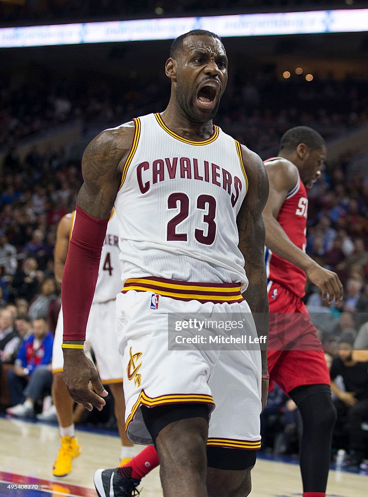 Cleveland Cavaliers v Philadelphia 76ers