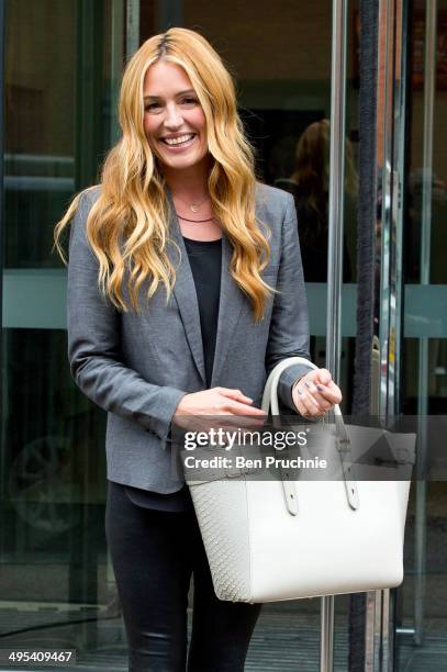 Cat Deeley sighted at ITV studios on June 3, 2014 in London, England.