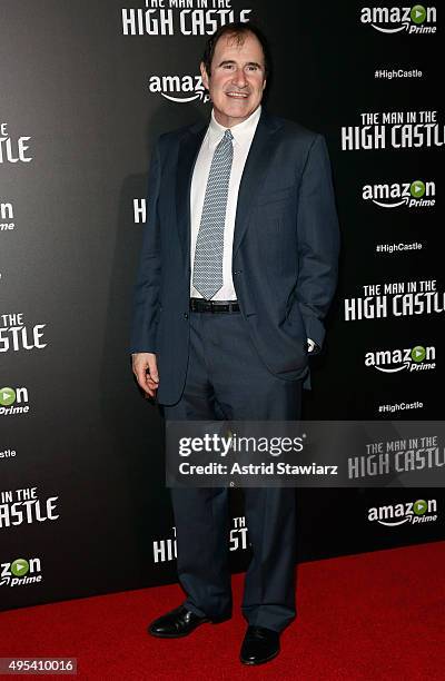 Actor Richard Kind attends the episode screening and premiere for the Amazon Originals Series "The Man In The High Castle" at Alice Tully Hall on...