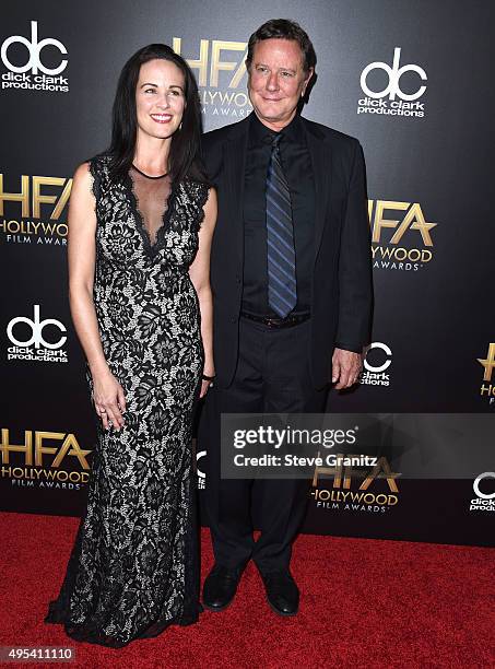 Amy Reinhold and Judge Reinhold arrives at the 19th Annual Hollywood Film Awards at The Beverly Hilton Hotel on November 1, 2015 in Beverly Hills,...