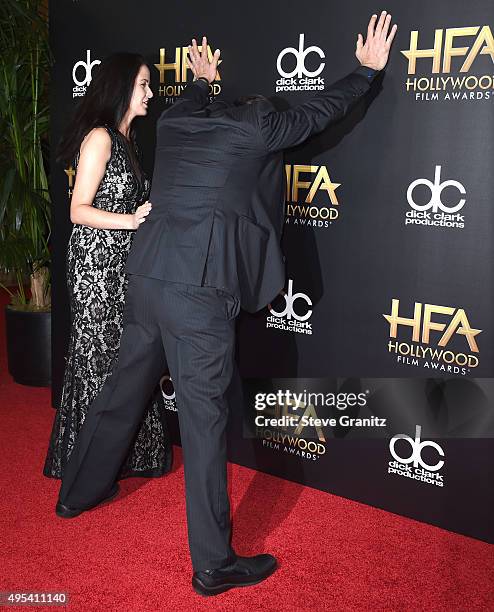 Amy Reinhold and Judge Reinhold arrives at the 19th Annual Hollywood Film Awards at The Beverly Hilton Hotel on November 1, 2015 in Beverly Hills,...