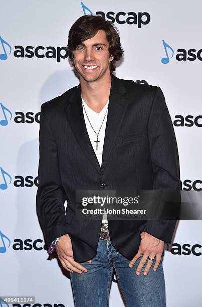 Singer songwriter John King attends the 53rd annual ASCAP Country Music awards at the Omni Hotel on November 2, 2015 in Nashville, Tennessee.