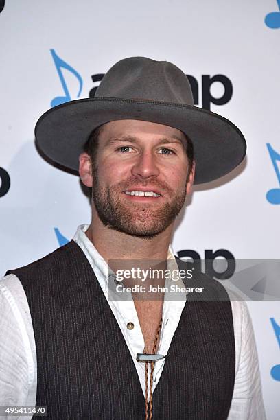 Singer Drake White attends the 53rd annual ASCAP Country Music awards at the Omni Hotel on November 2, 2015 in Nashville, Tennessee.