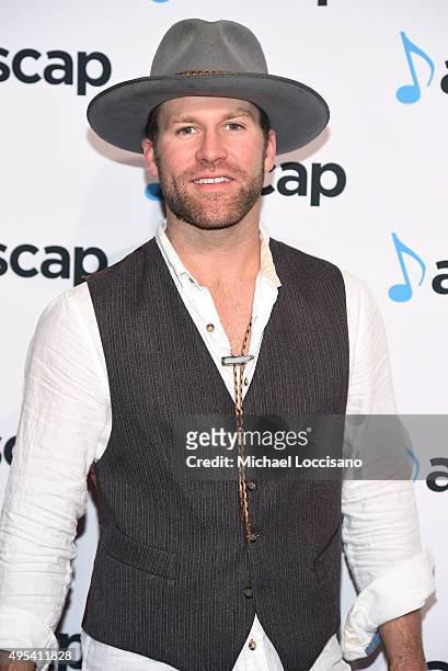 Singer Drake White attends the 53rd annual ASCAP Country Music awards at the Omni Hotel on November 2, 2015 in Nashville, Tennessee.