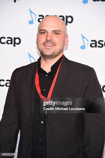 Songwriter Jon Nite attends the 53rd annual ASCAP Country Music awards at the Omni Hotel on November 2, 2015 in Nashville, Tennessee.