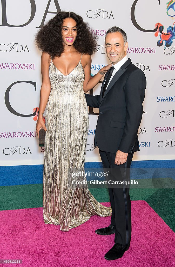 2014 CFDA Fashion Awards - Arrivals