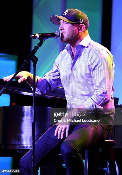 Cole Swindell performs onstage during the 53rd annual ASCAP Country Music awards at the Omni Hotel on November 2, 2015 in Nashville, Tennessee.