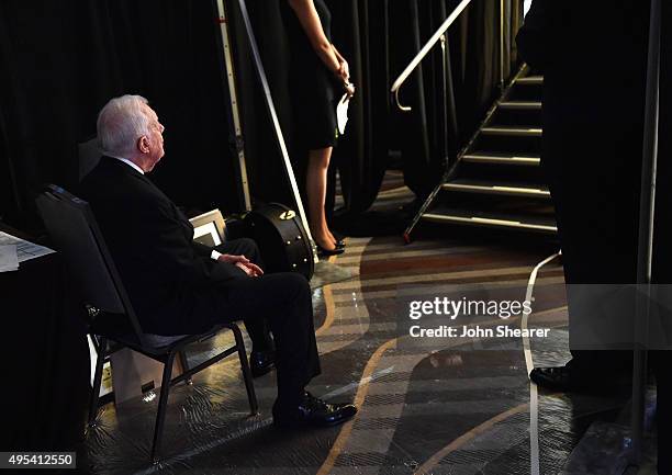 President Jimmy Carter attends the 53rd annual ASCAP Country Music awards at the Omni Hotel on November 2, 2015 in Nashville, Tennessee.