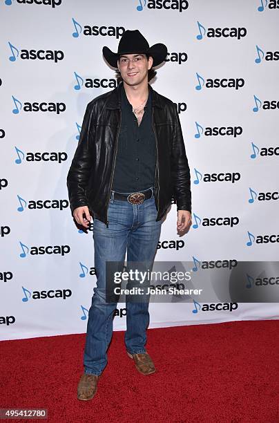 Singer William Michael Morgan attends the 53rd annual ASCAP Country Music awards at the Omni Hotel on November 2, 2015 in Nashville, Tennessee.