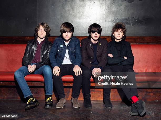 Indie band the Strypes are photographed on December 6, 2013 in London, England.