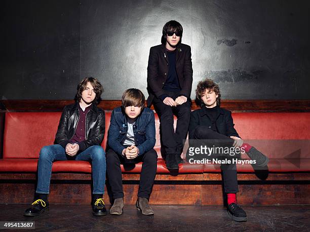 Indie band the Strypes are photographed on December 6, 2013 in London, England.