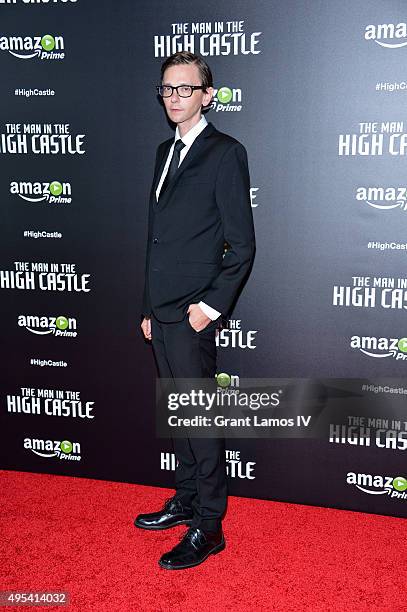 Qualls attends the episode screening and premiere for the Amazon Originals Series 'The Man In The High Castle' at Alice Tully Hall on November 2,...