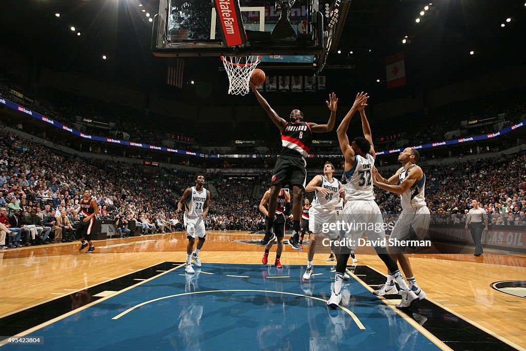 Portland Trail Blazers v Minnesota Timberwolves