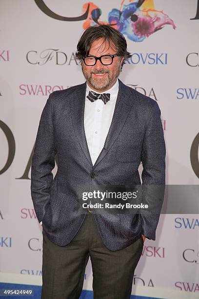 Designer Billy Reid attends the 2014 CFDA fashion Awards at Alice Tully Hall, Lincoln Center on June 2, 2014 in New York City.