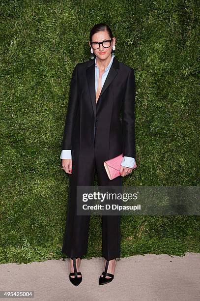 Jenna Lyons attends the 12th annual CFDA/Vogue Fashion Fund Awards at Spring Studios on November 2, 2015 in New York City.