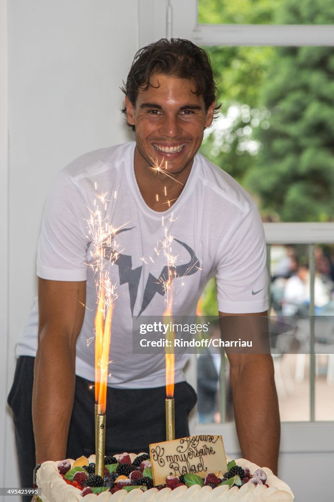 Celebrities At French Open 2014 : Day 10