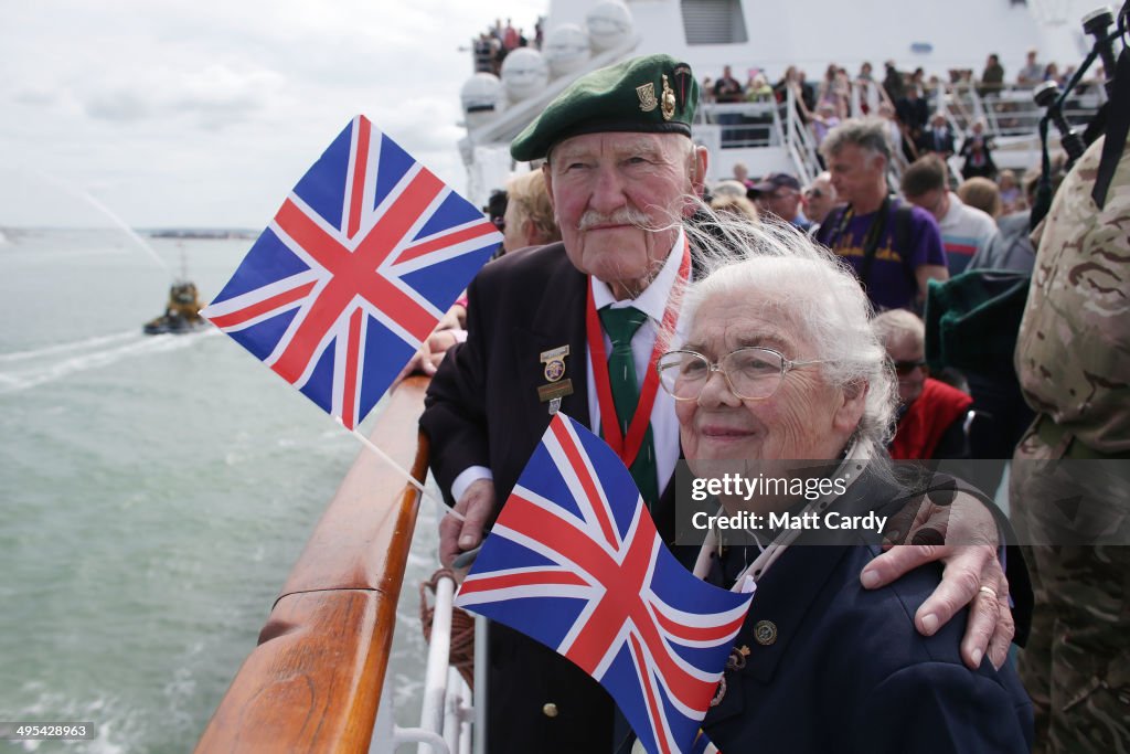 Veterans Make The Journey To Normandy To Commemorate The 70th Anniversary Of D-Day