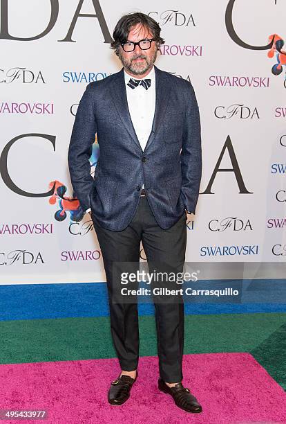 Designer Billy Reid attends the 2014 CFDA fashion awards at Alice Tully Hall, Lincoln Center on June 2, 2014 in New York City.