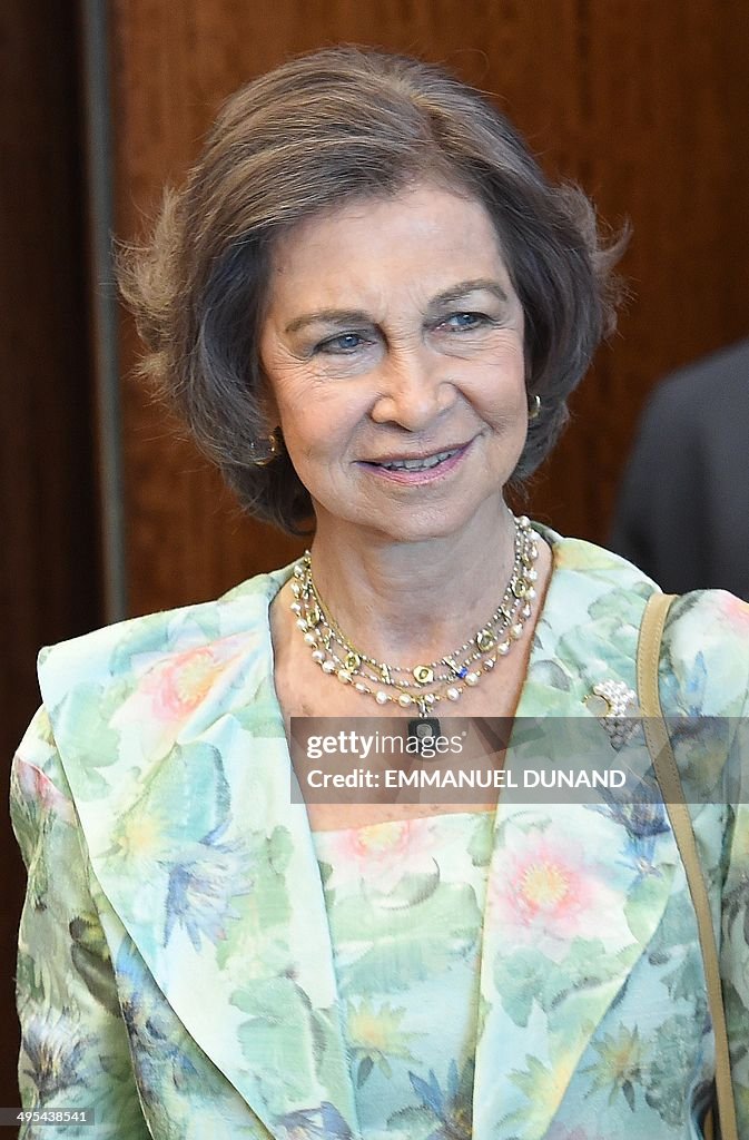 UN-SPAIN-BAN-QUEEN SOFIA