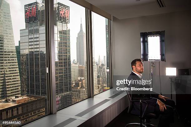 Zach Coopersmith, partner at Leading Ridge Capital Partners LLC, sits for an interview in New York, U.S., on Tuesday, September 1, 2015. Coopersmith...