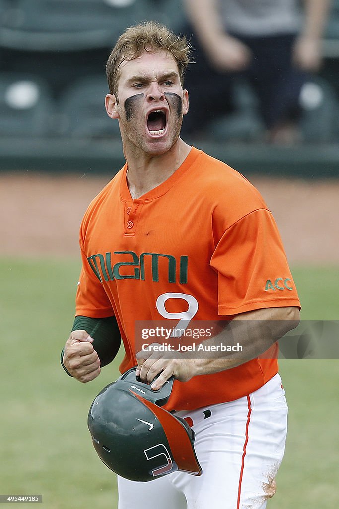 NCAA Baseball Tournament - Coral Gables Regional