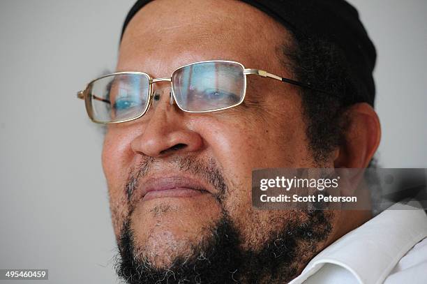 Dawud Salahuddin, an African-American convert to Islam who was born David Theodore Belfield , poses for a portrait on March 16 in Tehran, Iran. A...