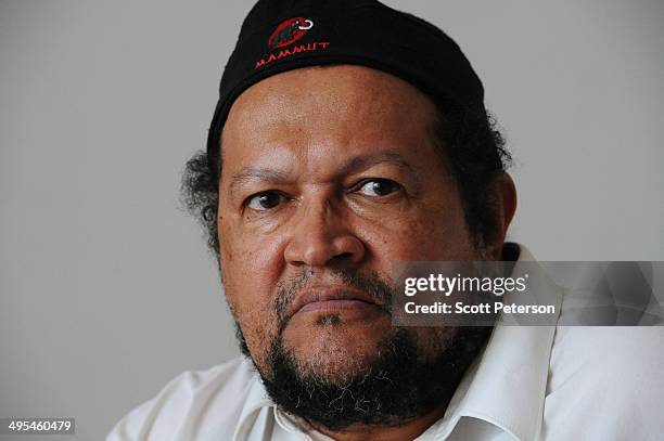 Dawud Salahuddin, an African-American convert to Islam who was born David Theodore Belfield , poses for a portrait on March 16 in Tehran, Iran. A...