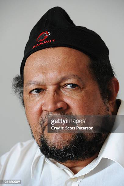 Dawud Salahuddin, an African-American convert to Islam who was born David Theodore Belfield , poses for a portrait on March 16 in Tehran, Iran. A...