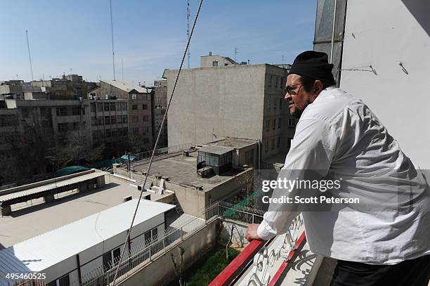 Dawud Salahuddin, an African-American convert to Islam who was born David Theodore Belfield , poses for a portrait on a balcony on March 16 in...