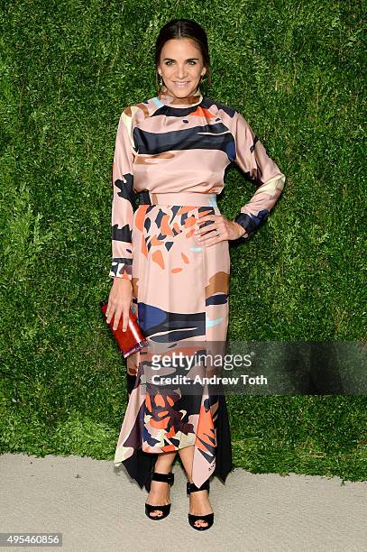 Laure Heriard Dubreuil attends the 12th annual CFDA/Vogue Fashion Fund Awards at Spring Studios on November 2, 2015 in New York City.