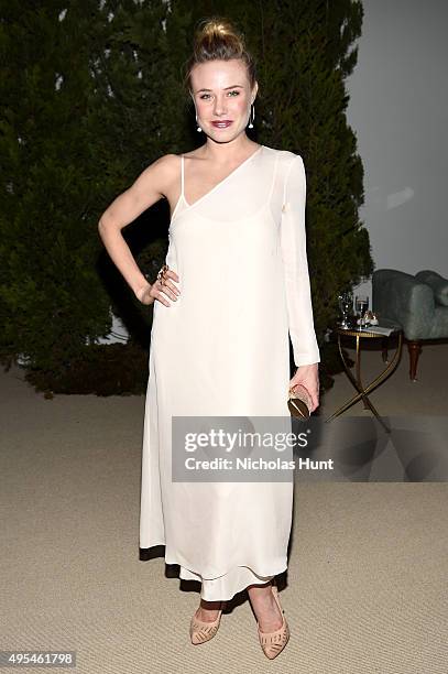 Ballet Dancer Sara Mearns attends the 12th annual CFDA/Vogue Fashion Fund Awards at Spring Studios on November 2, 2015 in New York City.