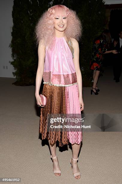 Fernanda Ly attends the 12th annual CFDA/Vogue Fashion Fund Awards at Spring Studios on November 2, 2015 in New York City.