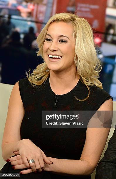 Musician/TV personality Kellie Pickler visits "FOX & Friends" at FOX Studios on November 3, 2015 in New York City.