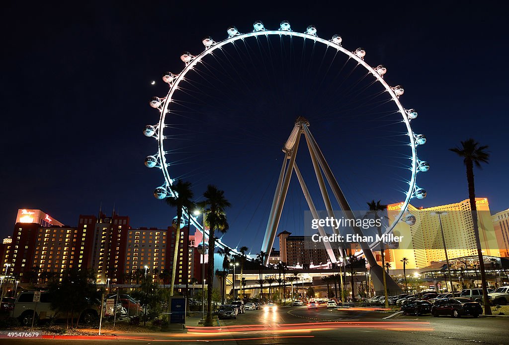 The Las Vegas High Roller Observation Wheel At The LINQ