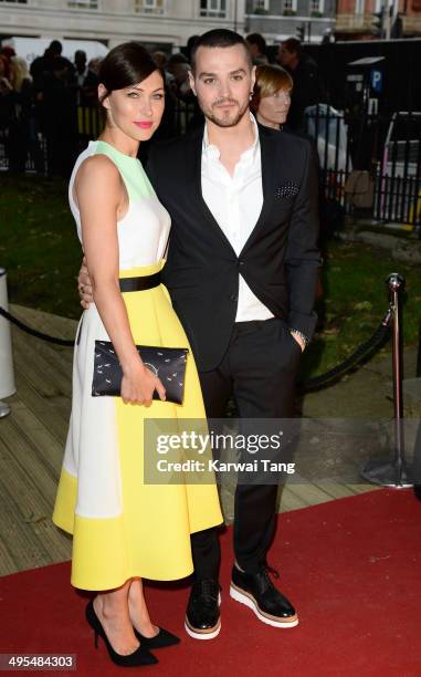 Emma Willis and Matt Willis attend the Glamour Women of the Year Awards at Berkeley Square Gardens on June 3, 2014 in London, England.