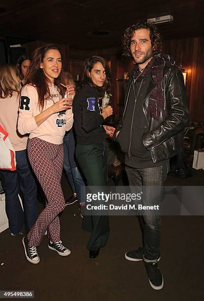 Rosa- Safiah Connell, Raquel Franco, Alex Franco attend the Shopbop event to celebrate an exclusive collaboration with Etre Cecile at All Star Lanes...