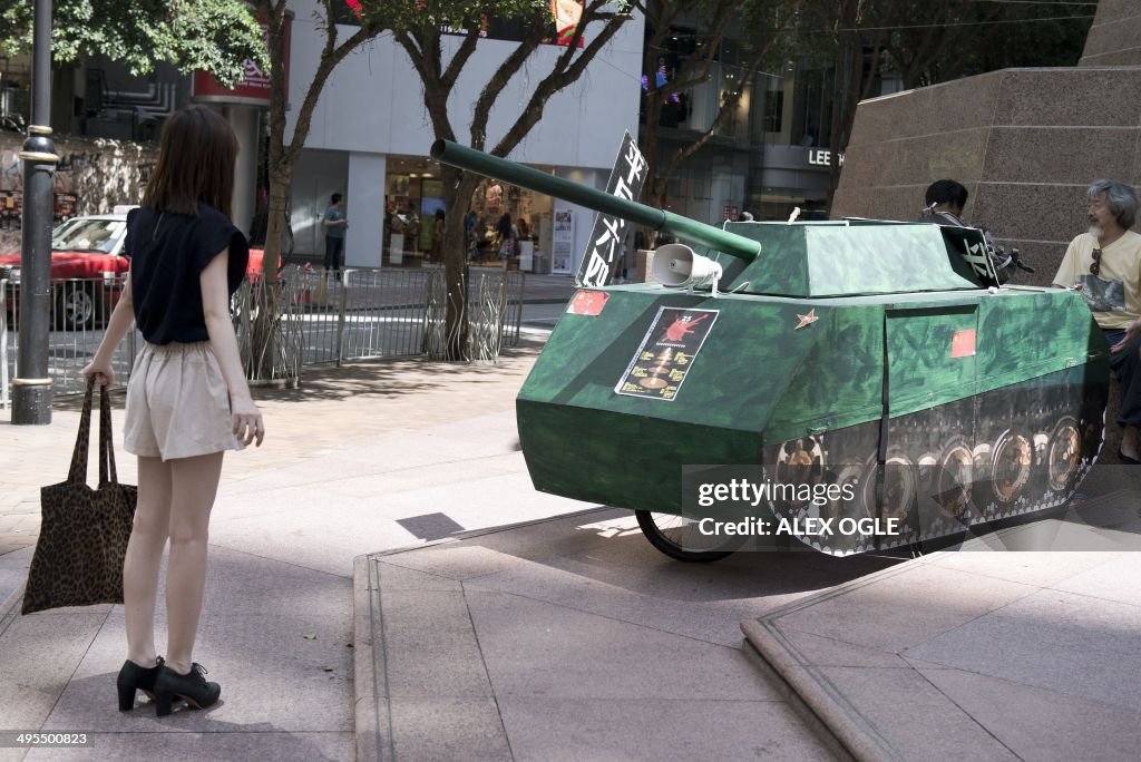 HONG KONG-CHINA-TIANANMEN-ANNIVERSARY