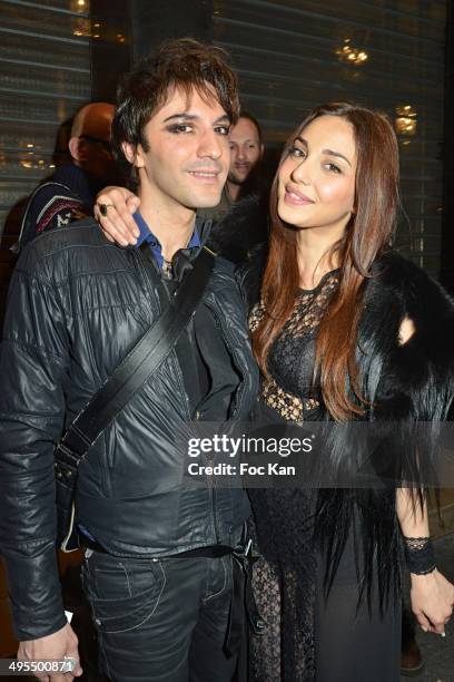 Mikelangelo Loconte and Diane Sands attend the 'Mistinguett Reine des Annes Folles' At The Casino De Paris on June 3, 2014 in Paris, France.