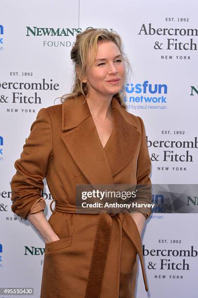 Renee Zelwegger attends the SeriousFun Children's Network - London Gala at The Roundhouse on November 3, 2015 in London, England.