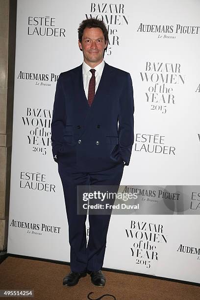 Dominic West attends Harper's Bazaar Women of the Year Awards at Claridge's Hotel on November 3, 2015 in London, England.