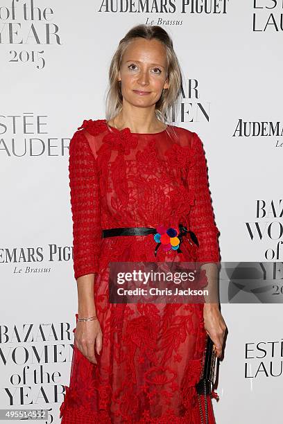 Martha Ward attends Harper's Bazaar Women of the Year Awards at Claridge's Hotel on November 3, 2015 in London, England.