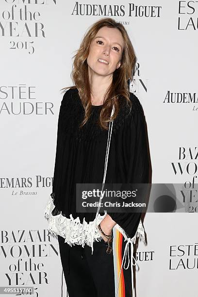 Designer Clare Waight Keller attends Harper's Bazaar Women of the Year Awards at Claridge's Hotel on November 3, 2015 in London, England.