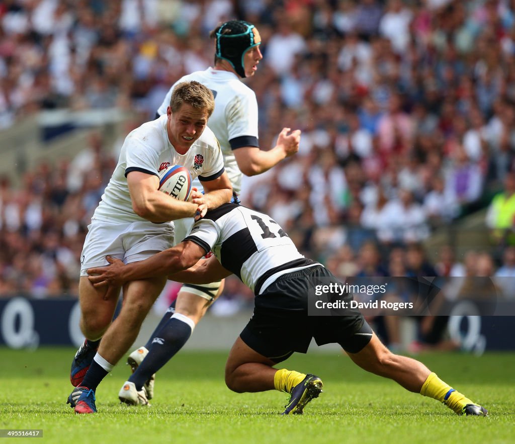 England v Barbarians