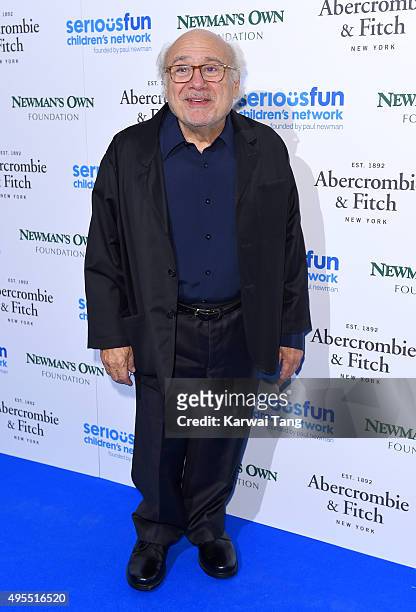 Danny DeVito attends the SeriousFun Children's Network London Gala at The Roundhouse on November 3, 2015 in London, England.