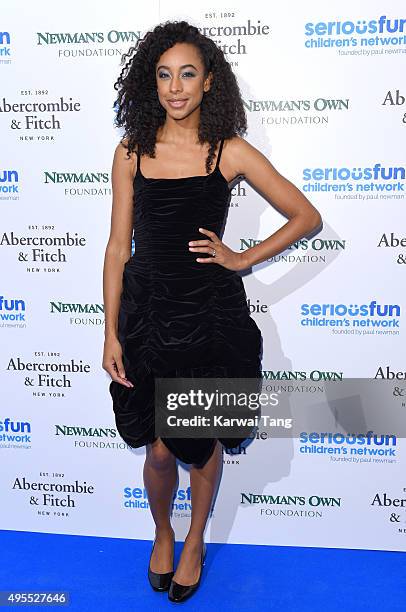 Corinne Bailey Rae attends the SeriousFun Children's Network London Gala at The Roundhouse on November 3, 2015 in London, England.