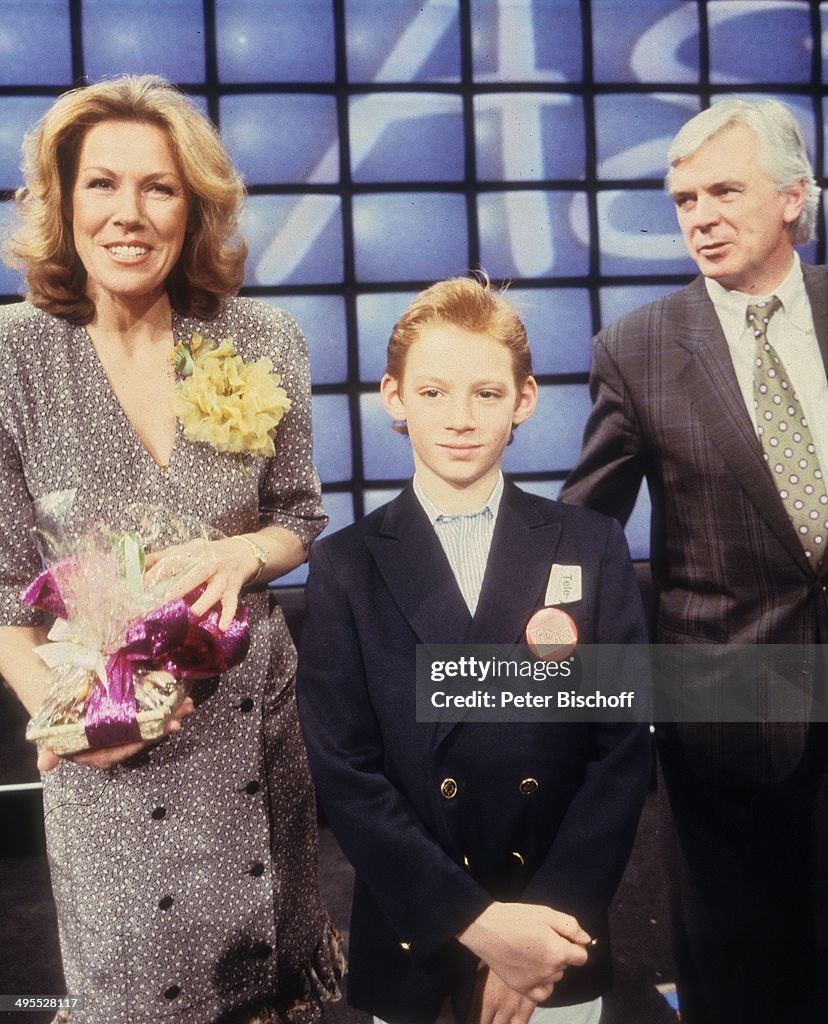 ZDF/ORF-Show "Tele-As" am 05.04.1988 in der Rheingoldhalle in Mainz