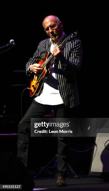 Larry Carlton performs on stage during Melbourne International Jazz Fesyival at Melbourne Recital Centre on June 4, 2014 in Melbourne, Australia.